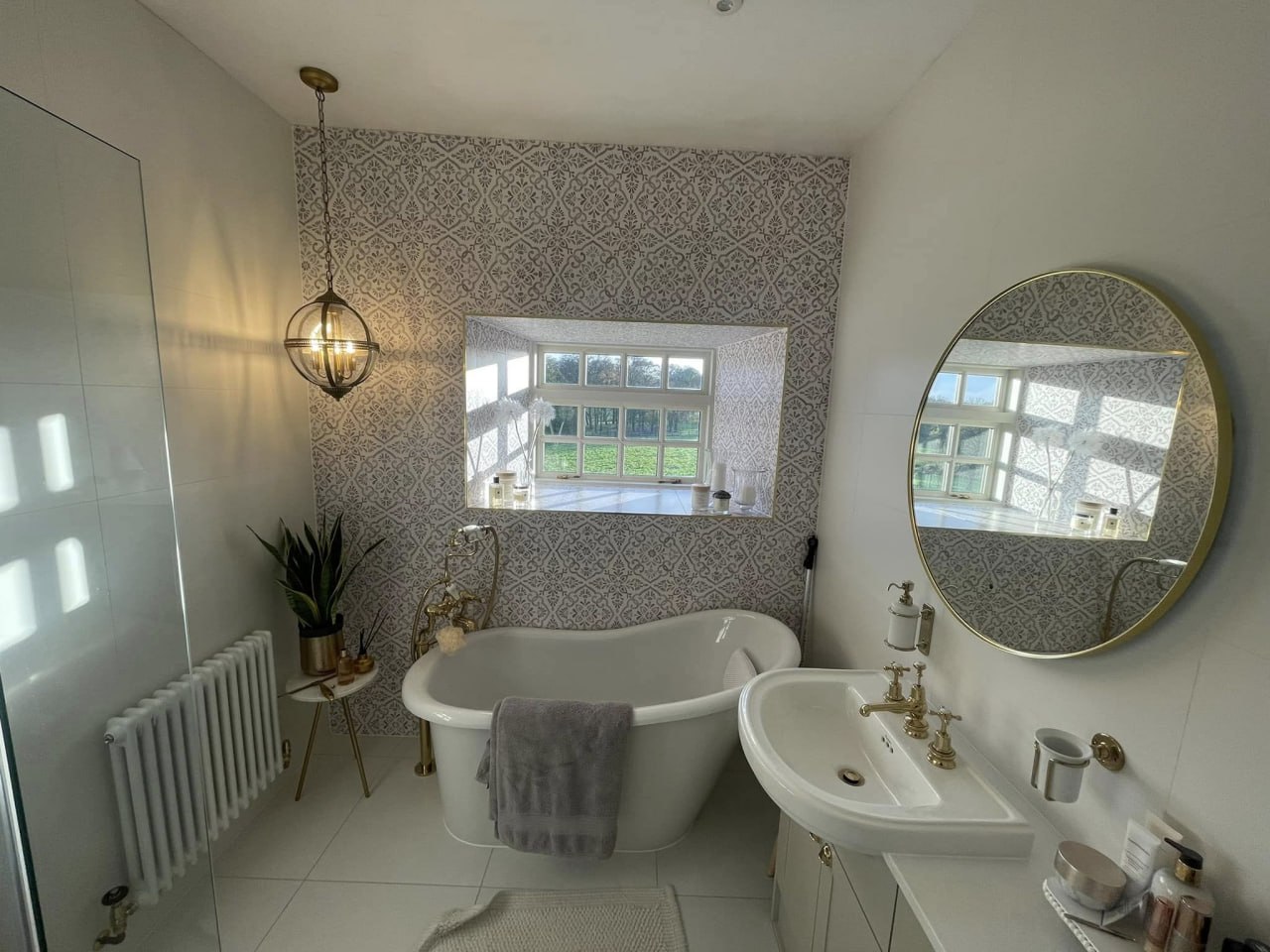 Bathroom downlights and extractor fan installation by an electrician in Sheffield