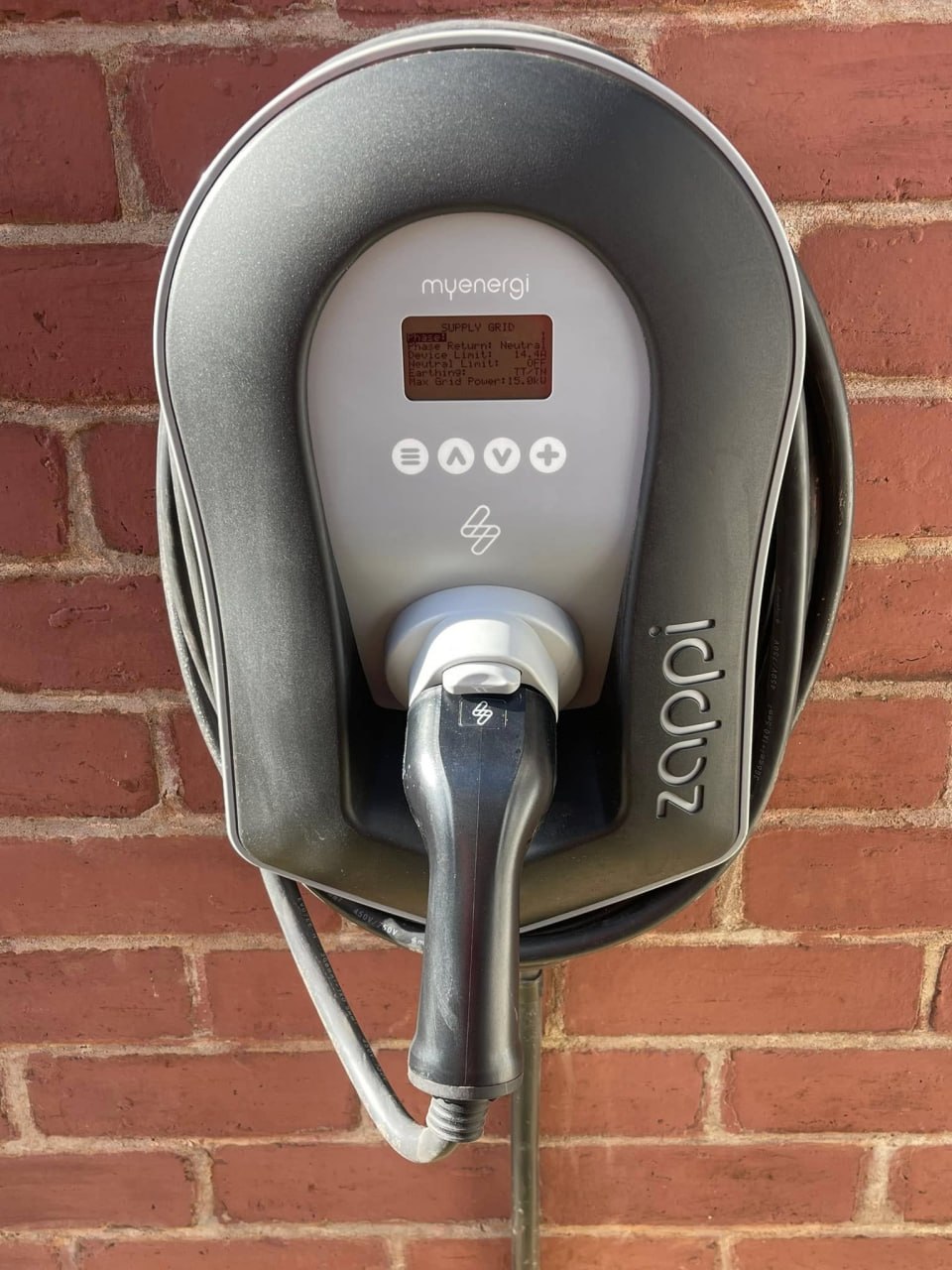 Zappi EV charger installation in Sheffield with dedicated circuit and RCD protection